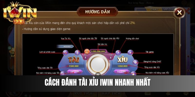 Cách đánh Tài Xỉu nhanh nhất