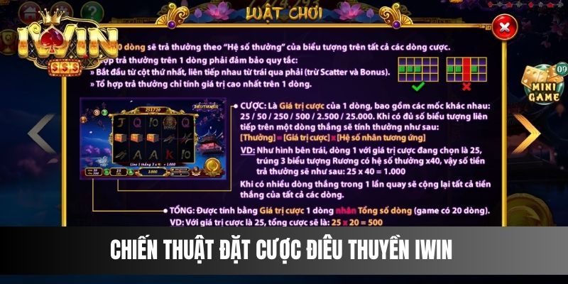 Chiến thuật đặt cược Điêu Thuyền IWIN 