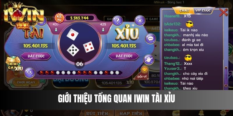 Giới thiệu tổng quan IWIN tài xỉu