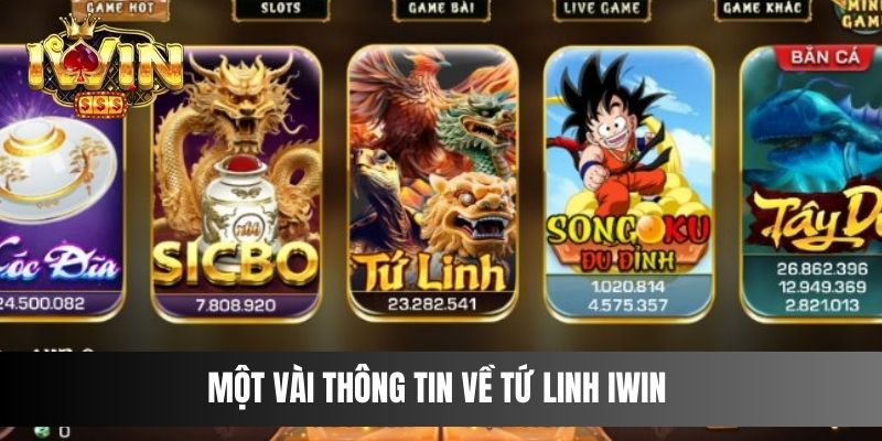 Một vài thông tin về Tứ Linh IWIN 